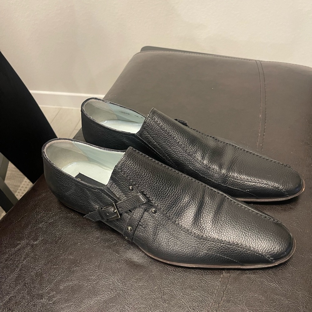 Cesare Paciotti men leather dress shoes men size 7.5